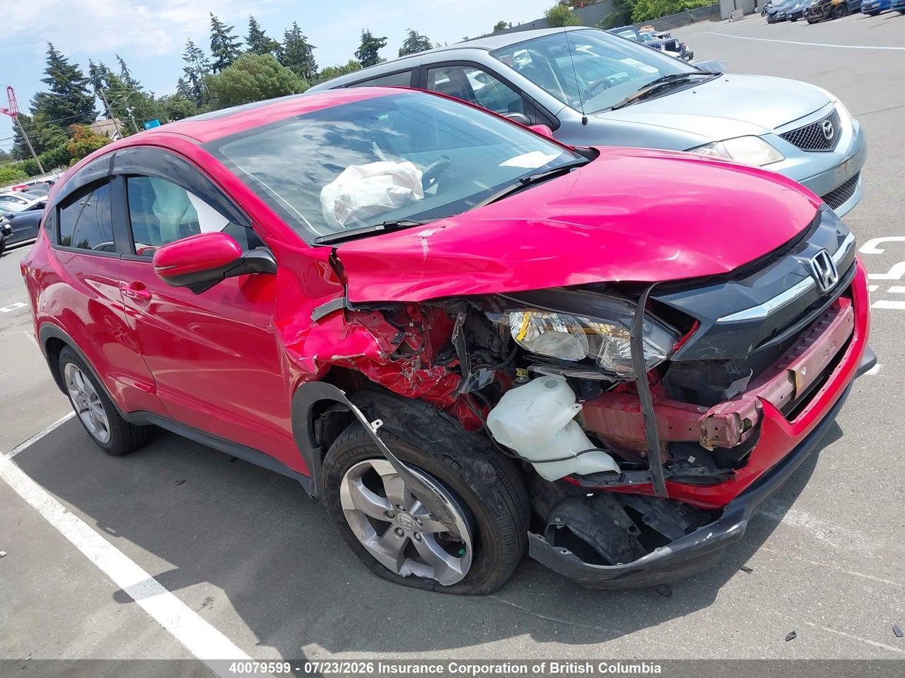 3CZRU6H5XJM103191 · 2018 HONDA HR-V EX