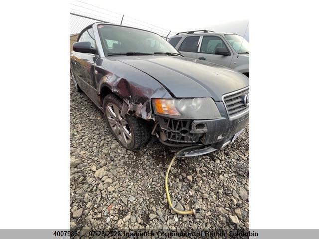 WAUDT48H25K013013 · 2005 AUDI A4