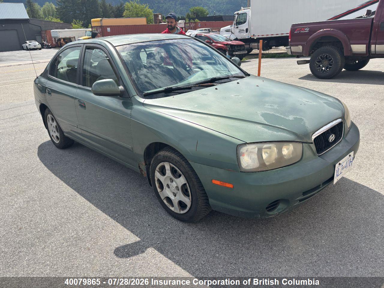 KMHDN45D12U261148 · 2002 HYUNDAI ELANTRA GLS/GT