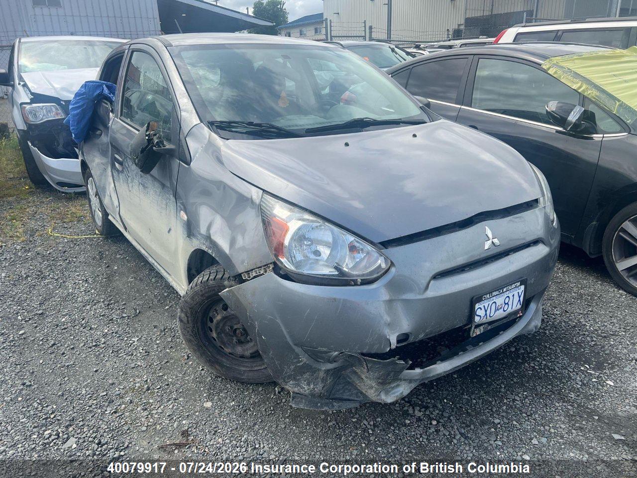 ML32A3HJ9FH058688 · 2015 MITSUBISHI MIRAGE DE