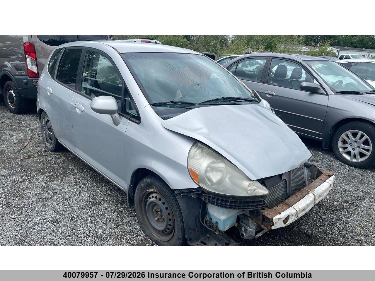 JHMGD384X7S812771 · 2007 HONDA FIT