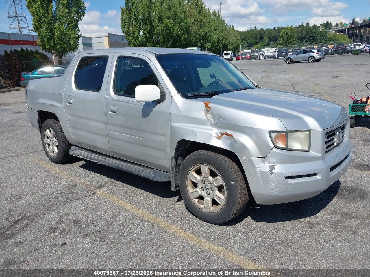 2HJYK16557H001734 · 2007 HONDA RIDGELINE RTL