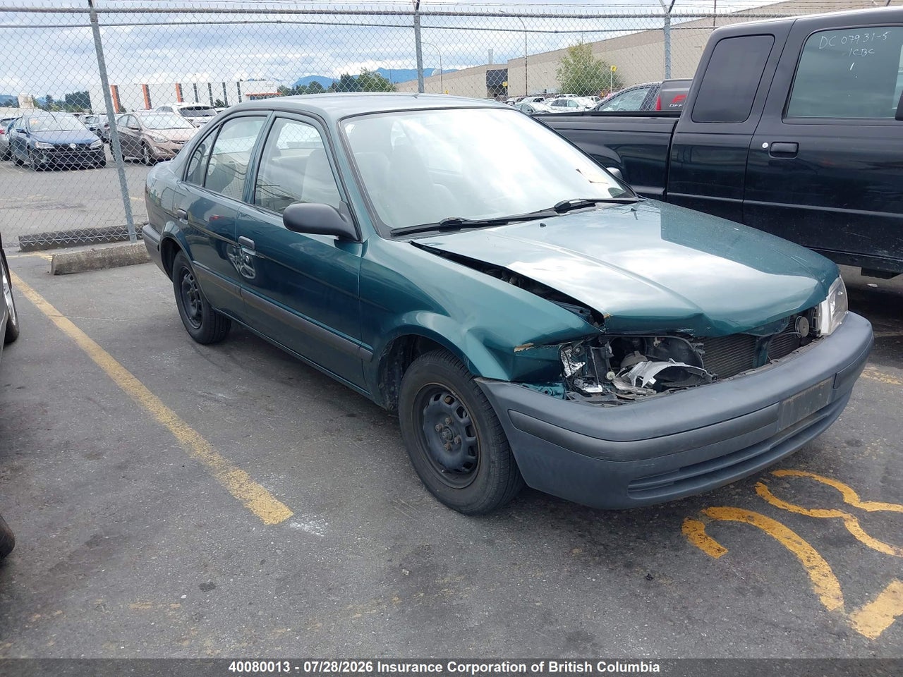 JT2BC53L1W0301106 · 1998 TOYOTA TERCEL CE