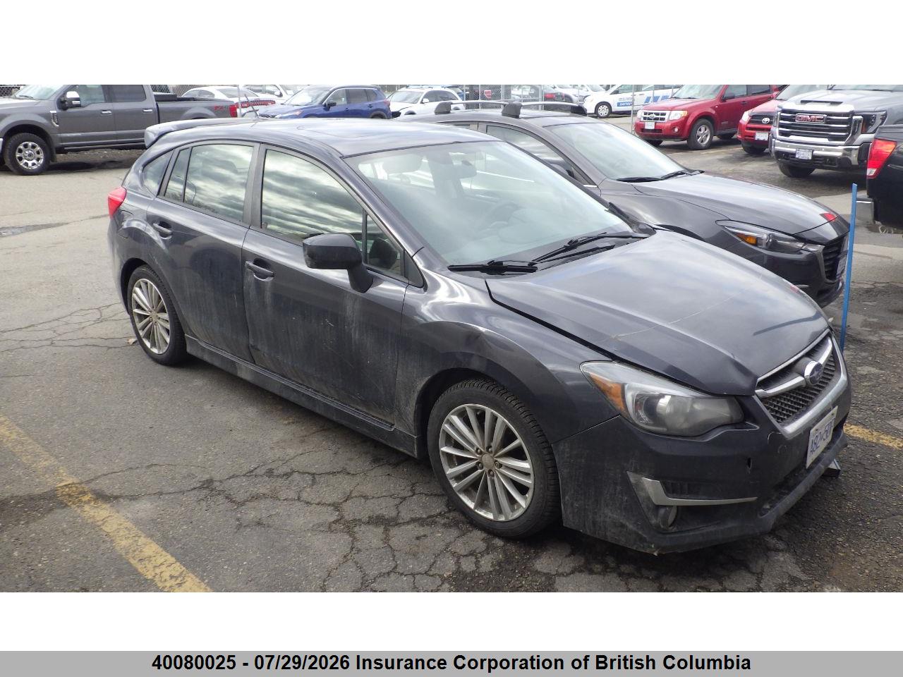 JF1GPAF63GG206285 · 2016 SUBARU IMPREZA PREMIUM PLUS