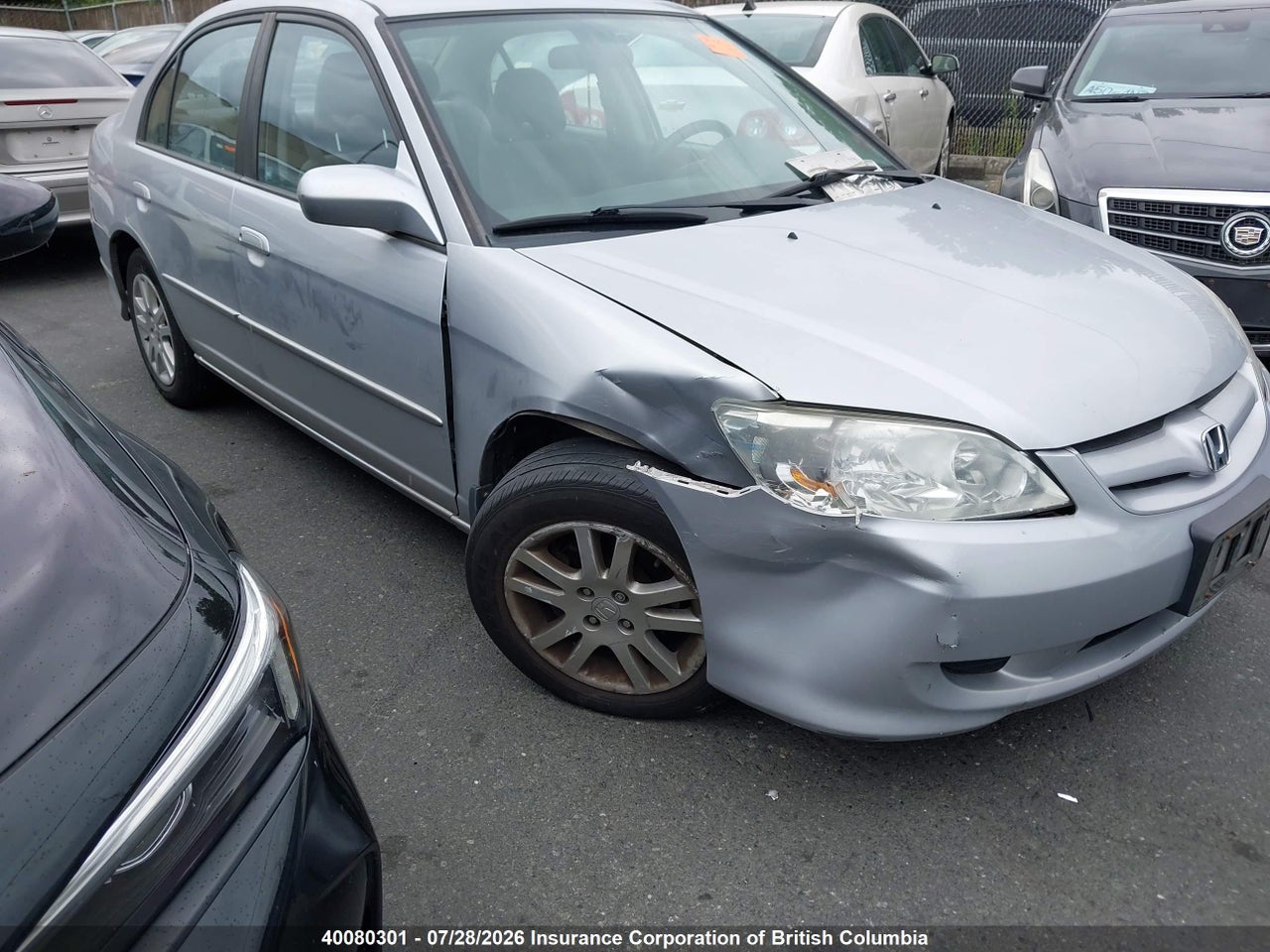 2HGES16685H000382 · 2005 HONDA CIVIC LX