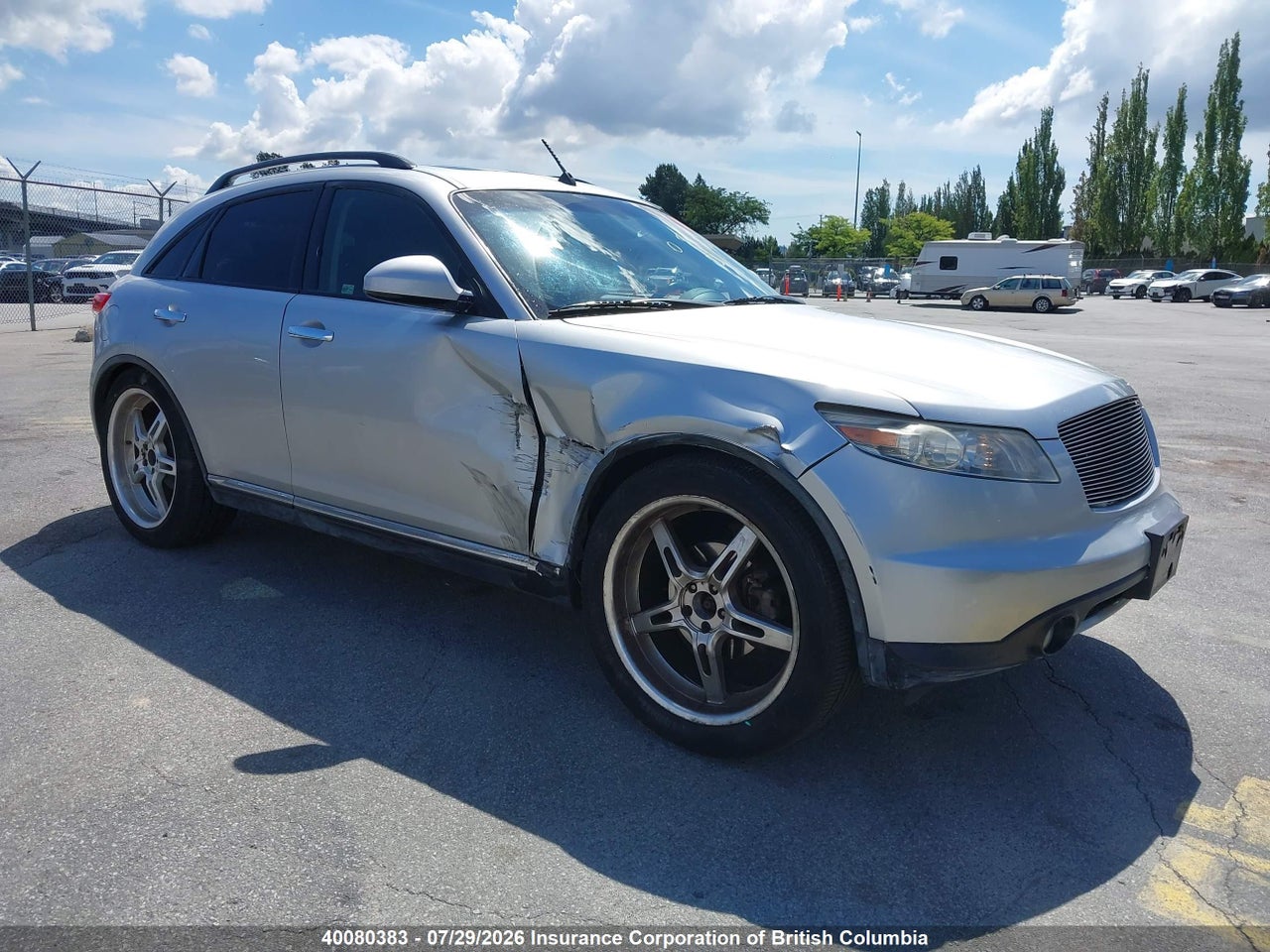 JNRAS08W78X204109 · 2008 INFINITI FX35