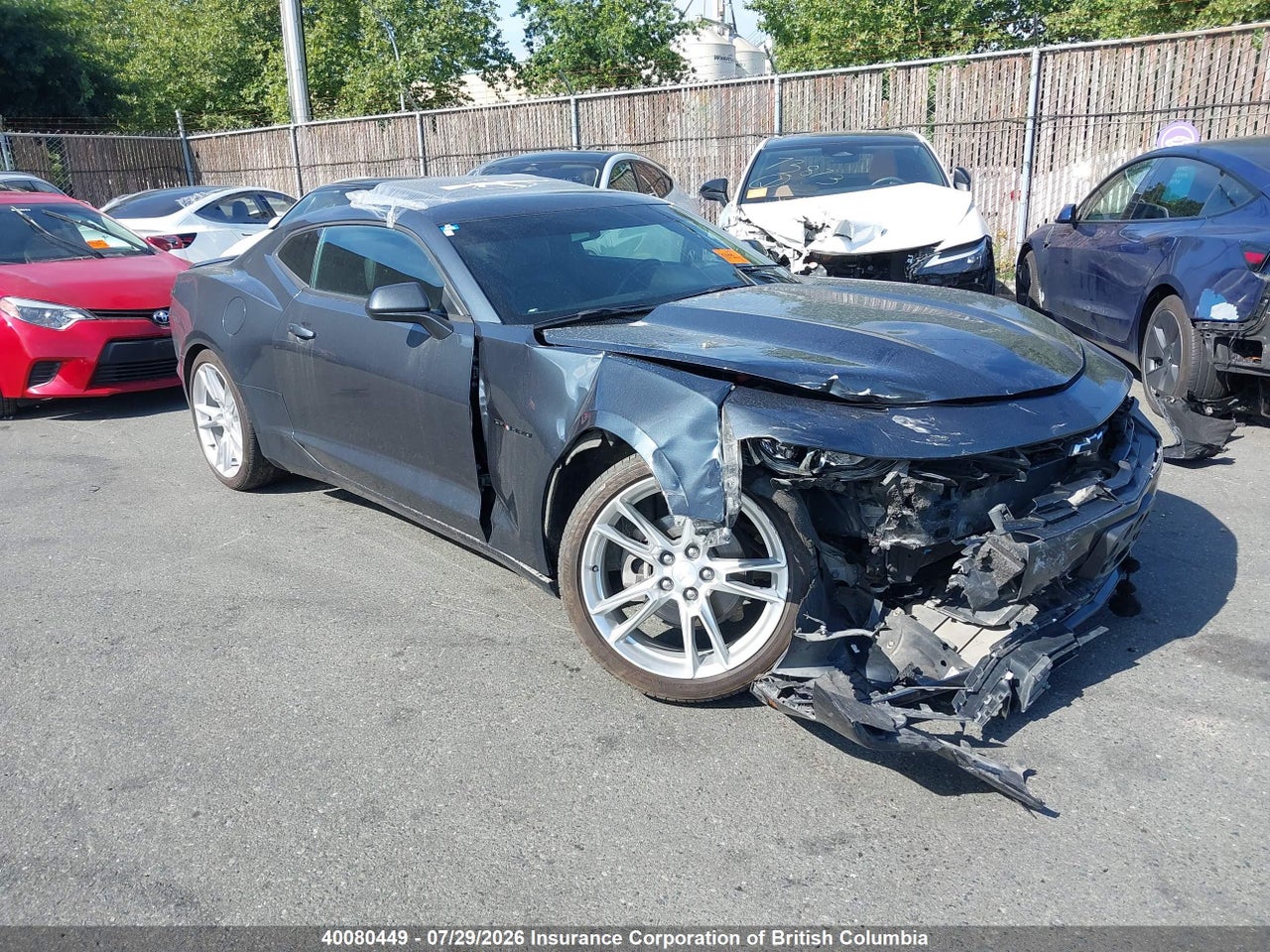 1G1FD1RS4K0136961 · 2019 CHEVROLET CAMARO 2LT