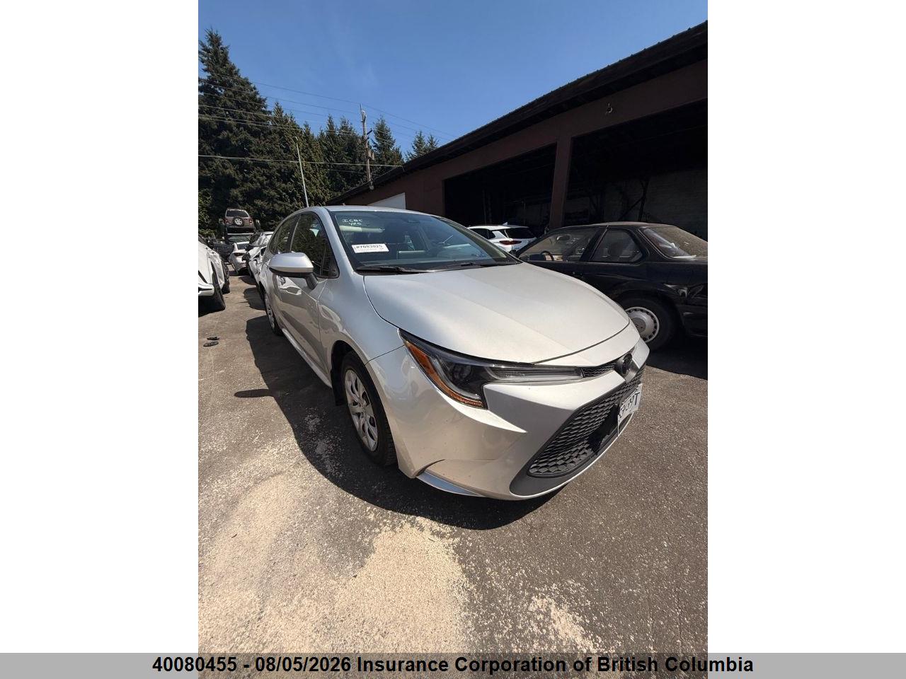 5YFBPRBE4LP140712 · 2020 TOYOTA COROLLA LE