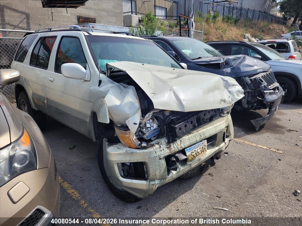 JNRDR09Y53W305074 · 2003 INFINITI QX4