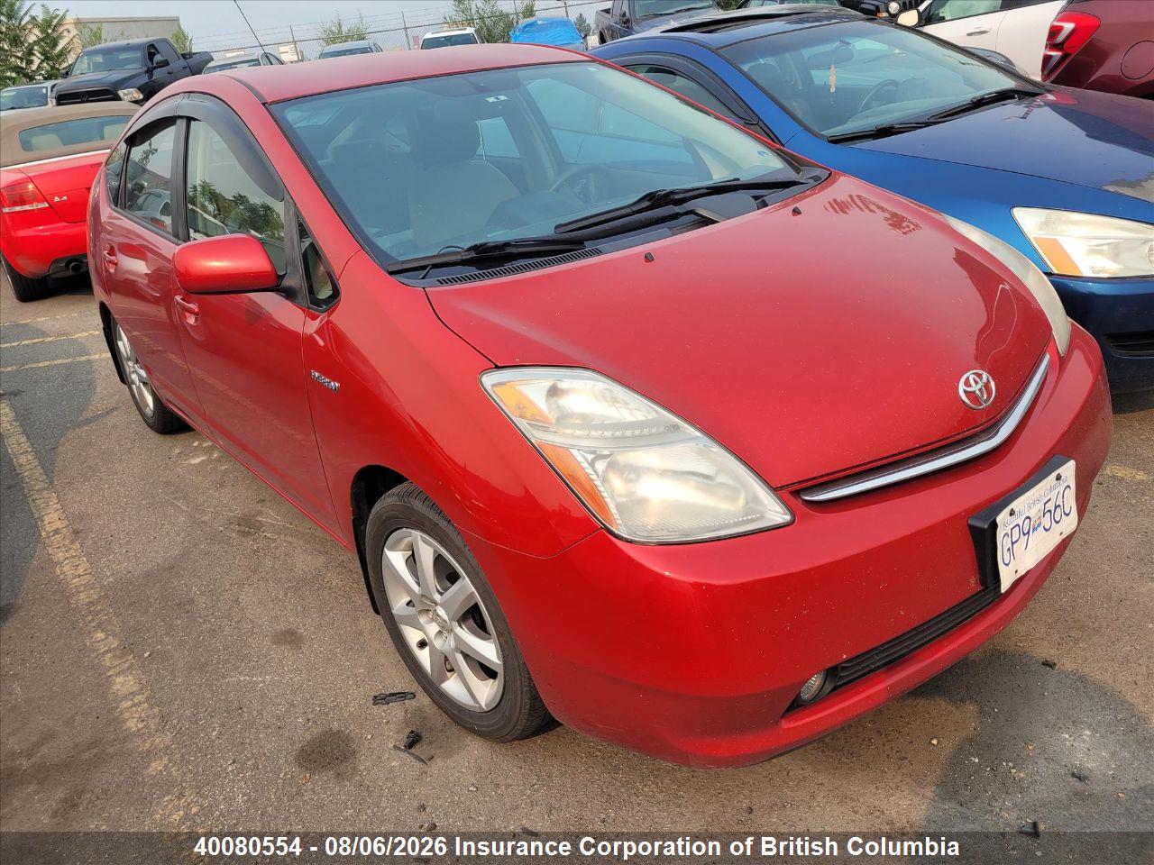 JTDKB20U297819310 · 2009 TOYOTA PRIUS