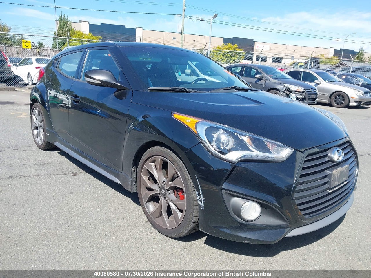 KMHTC6AE3EU195962 · 2014 HYUNDAI Veloster Turbo