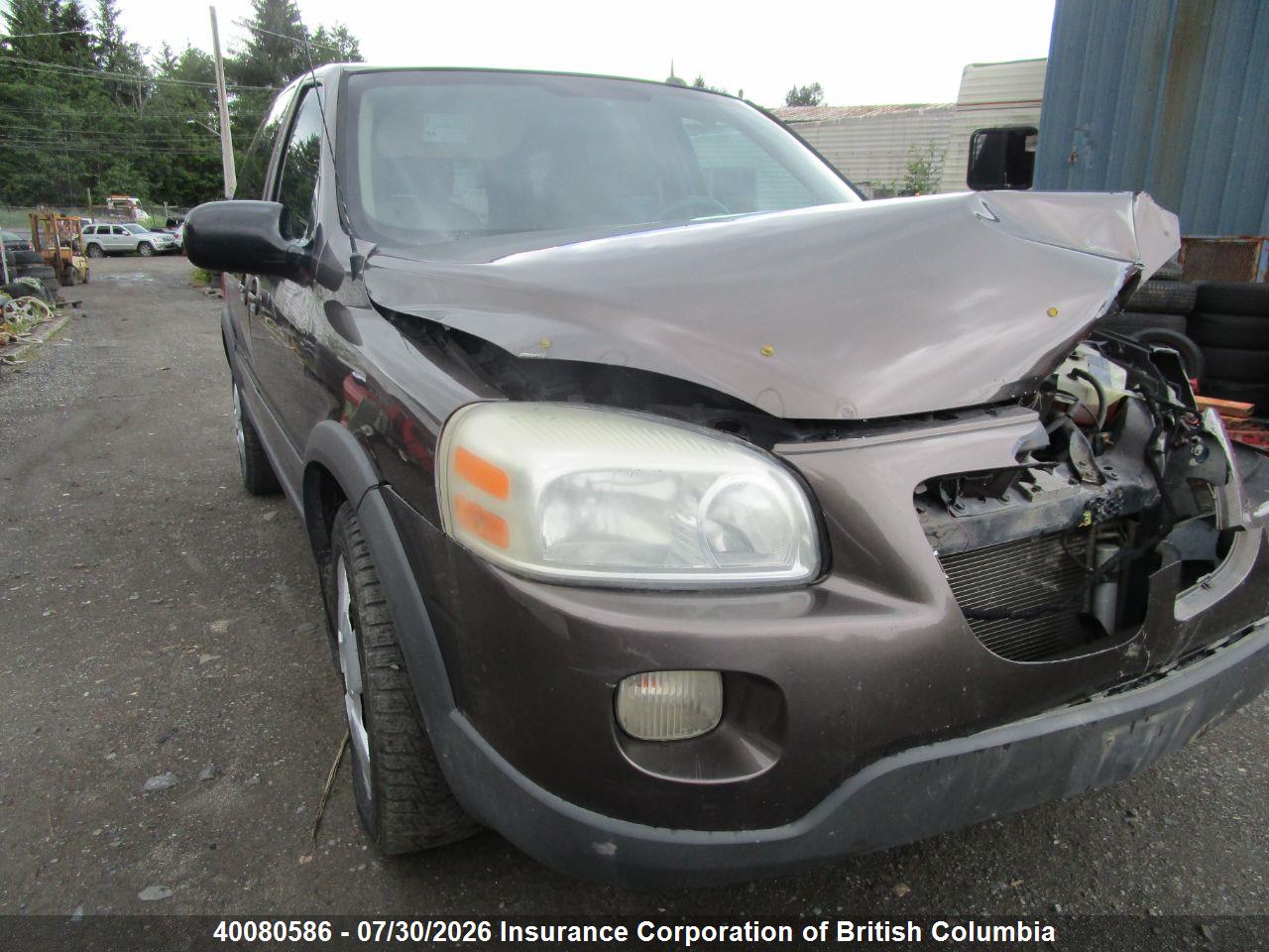 1GMDU03128D192371 · 2008 PONTIAC MONTANA SV6