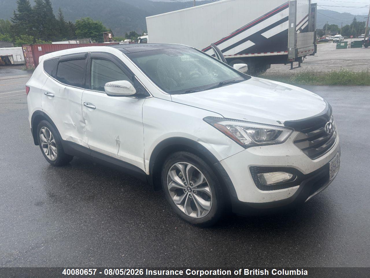 5XYZUDLA3DG117675 · 2013 HYUNDAI SANTA FE SPORT 2.0T LIMITED