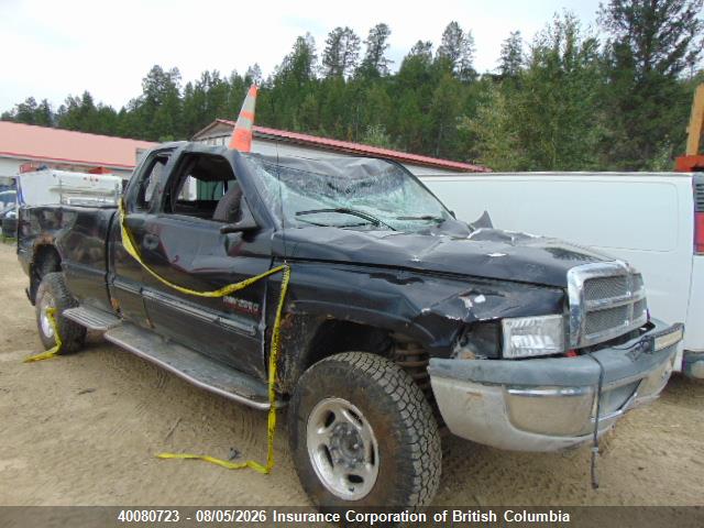 1B7KF236X1J263627 · 2001 DODGE RAM 2500 ST