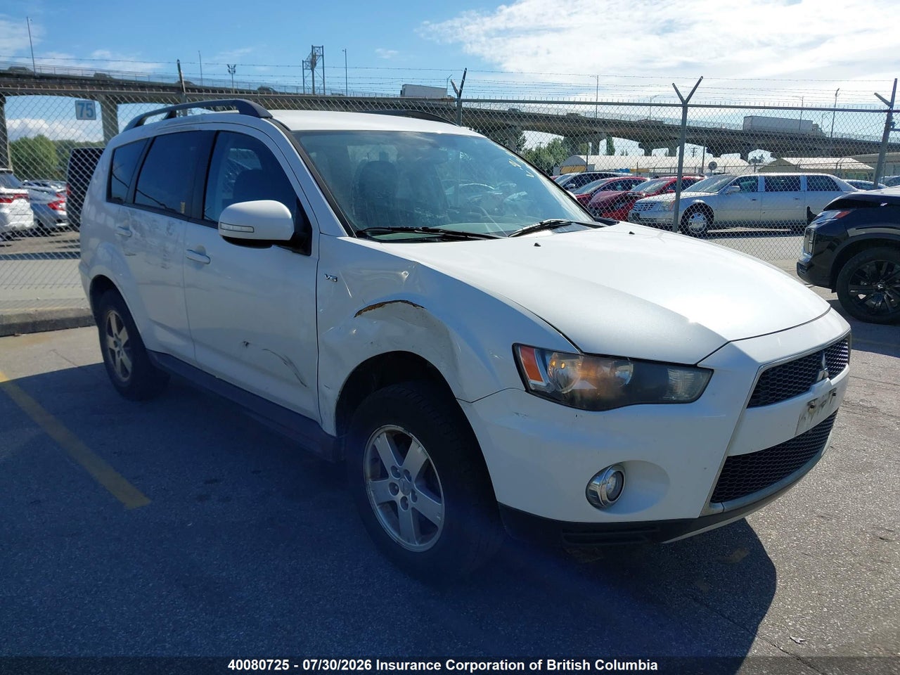 JA4JT3AX3CU606523 · 2012 MITSUBISHI OUTLANDER LS