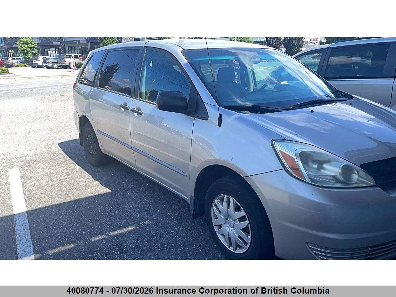 5TDZA29C45S320987 · 2005 TOYOTA SIENNA CE