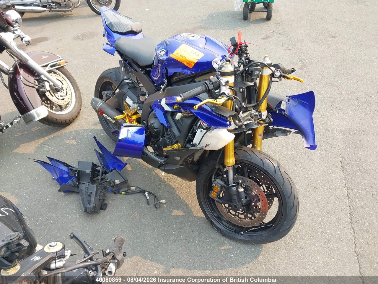 JYARJ12N76A000451 · 2006 YAMAHA YZFR6
