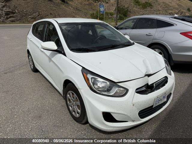 KMHCT5AE1CU055979 · 2012 HYUNDAI ACCENT GLS/GS