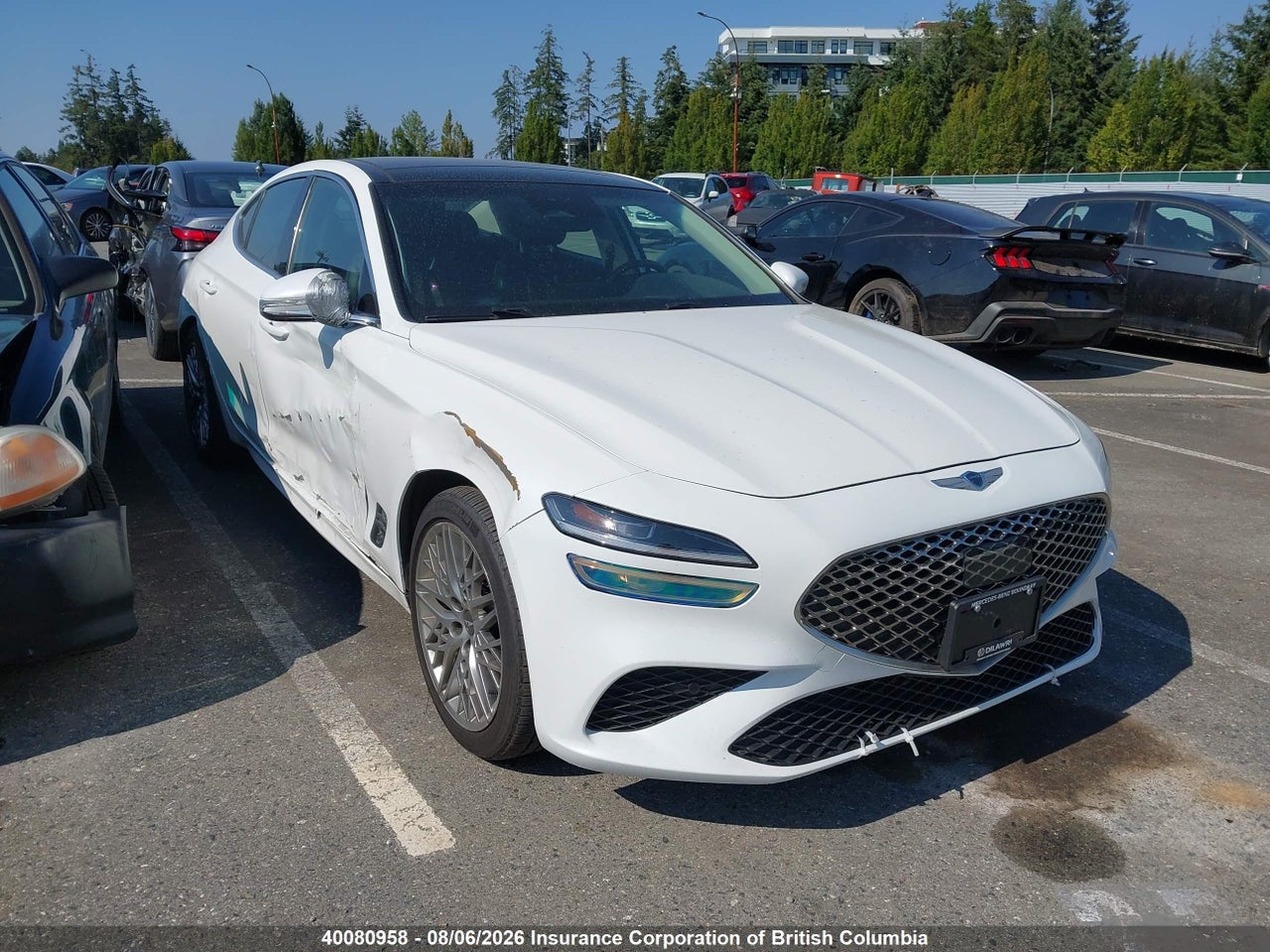 KMTG34TA1NU098569 · 2022 GENESIS G70