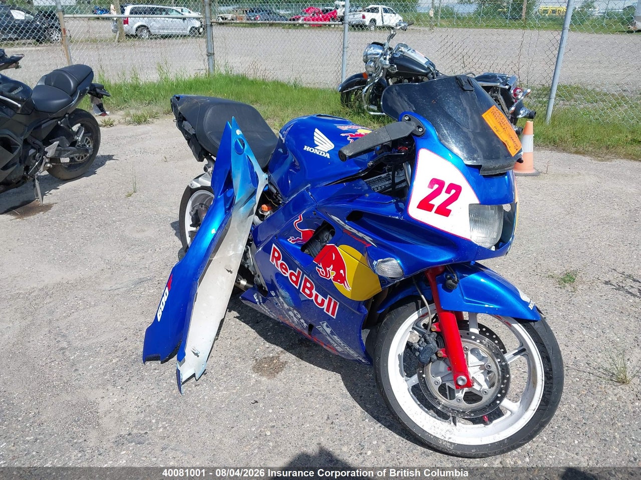 JH2PC2529PM200199 · 1993 HONDA CBR600 F2