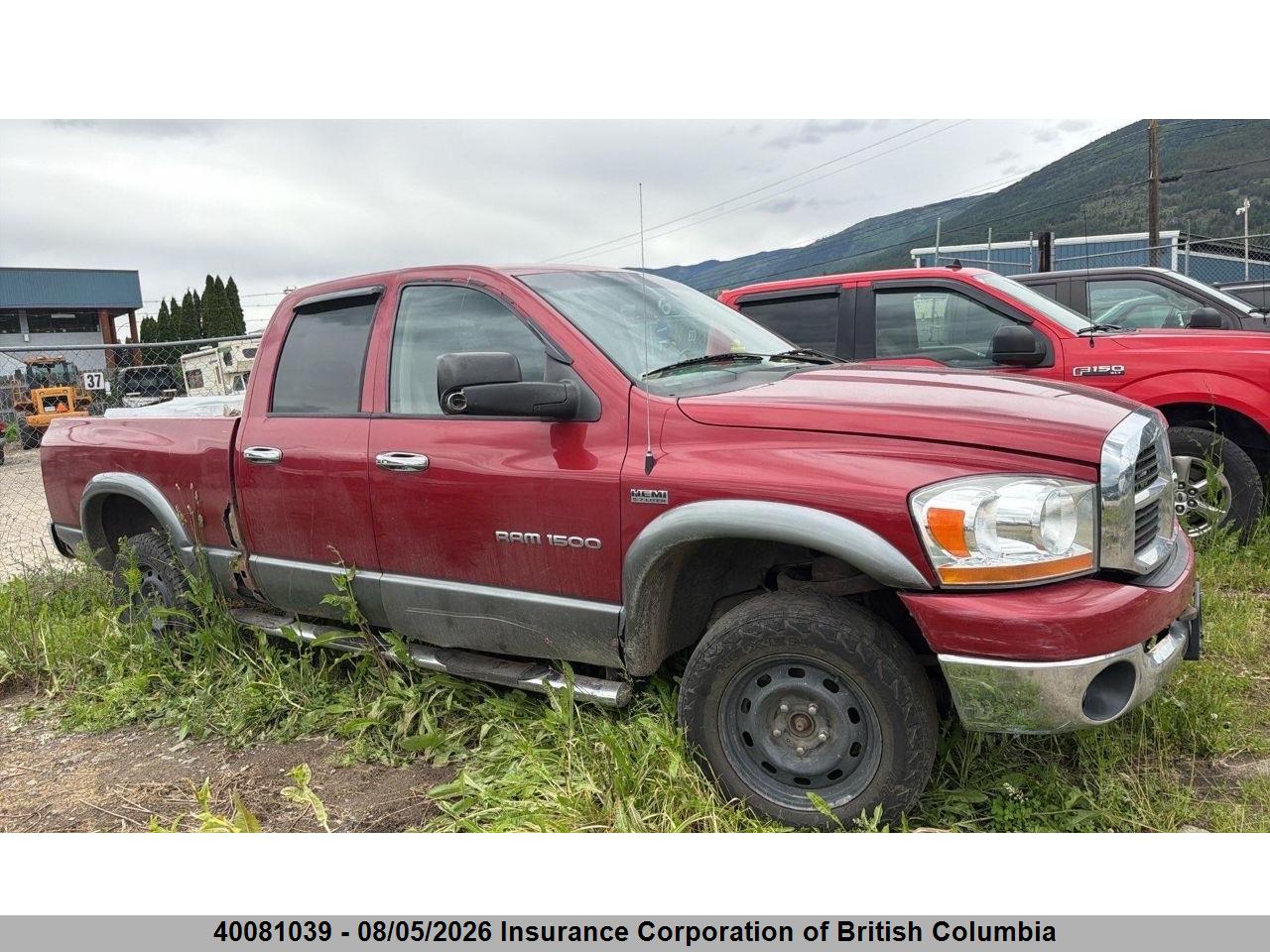 1D7HU182X6S670693 · 2006 DODGE RAM 1500 ST/SLT