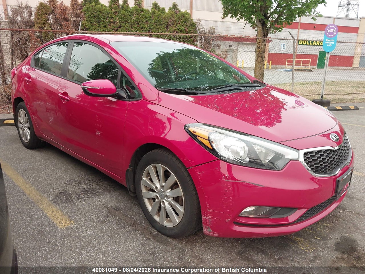 KNAFX4A6XE5143481 · 2014 KIA FORTE