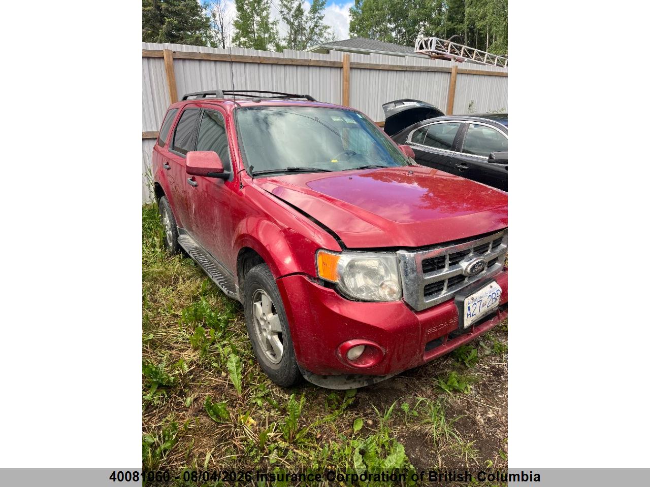 1FMCU0D72AKA61117 · 2010 FORD ESCAPE XLT