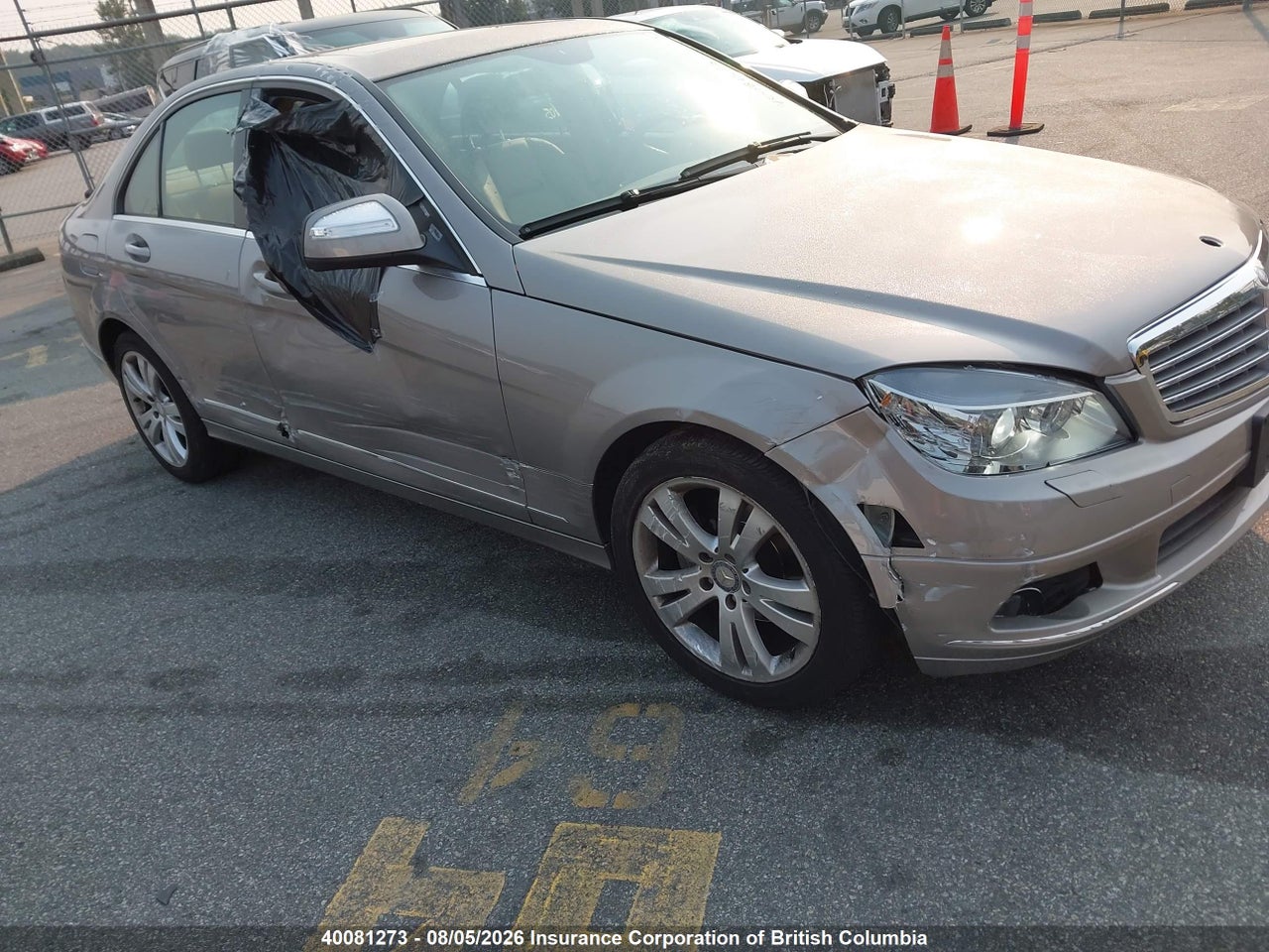 WDDGF54X18F068100 · 2008 MERCEDES BENZ C 300