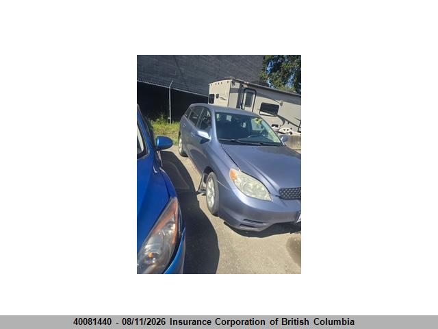 2T1KR32E43C728892 · 2003 TOYOTA COROLLA MATRIX XR