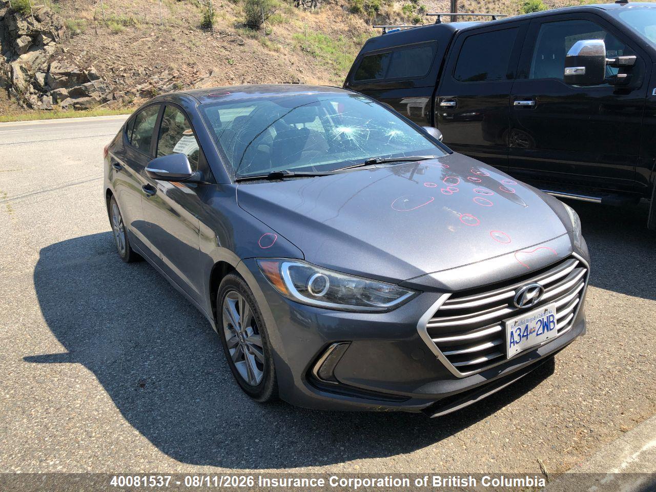 KMHD84LF9HU321620 · 2017 HYUNDAI ELANTRA SE/VALUE/LIMITED