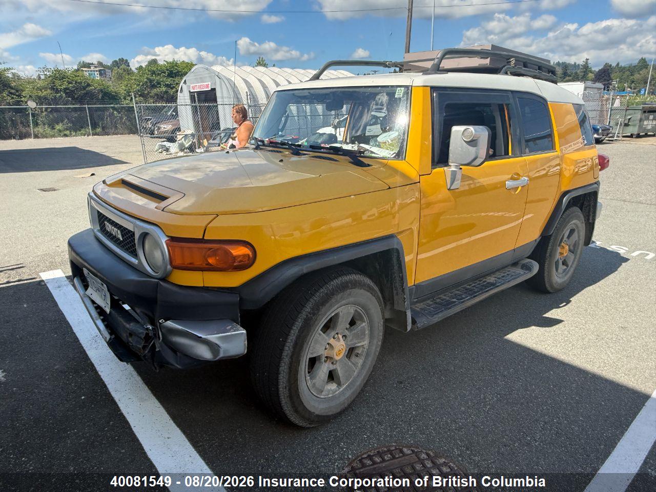JTEBU11F970058037 · 2007 TOYOTA FJ CRUISER