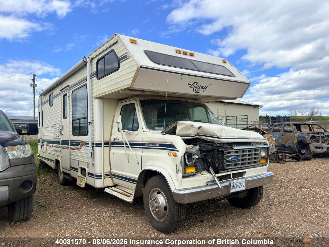 1FDKE30GXLHB20091 · 1990 FORD ECONOLINE E350 CUTAWAY VAN