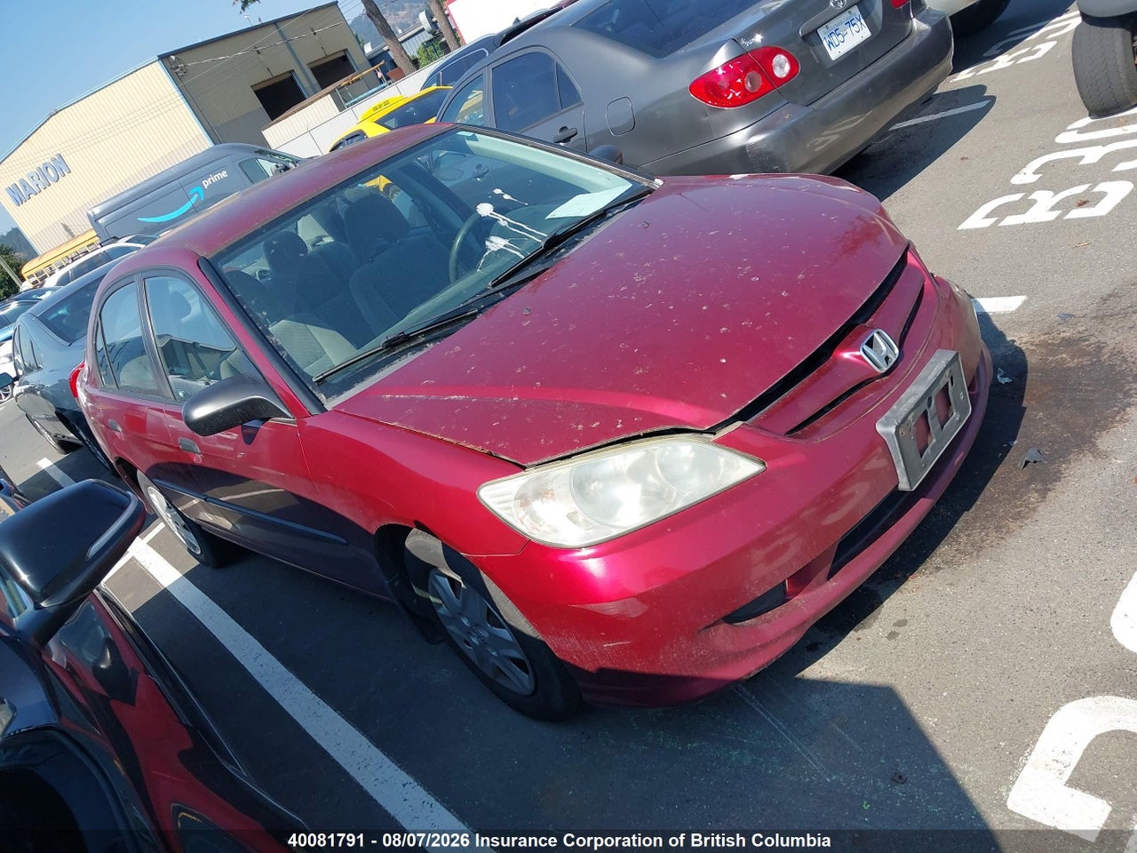 2HGES16345H039749 · 2005 HONDA CIVIC DX VP