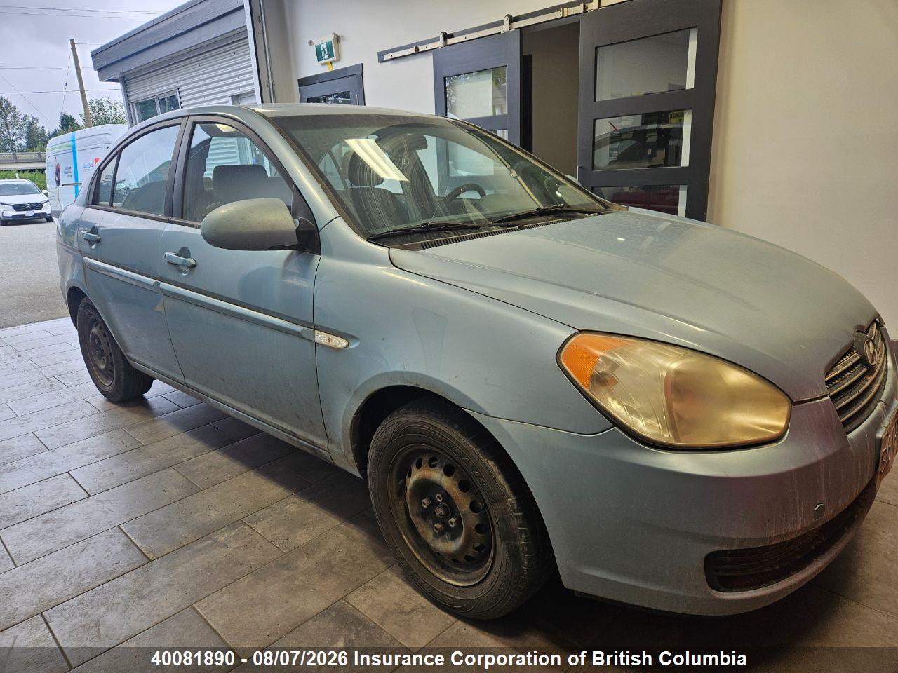 KMHCN45C67U125589 · 2007 HYUNDAI ACCENT GLS