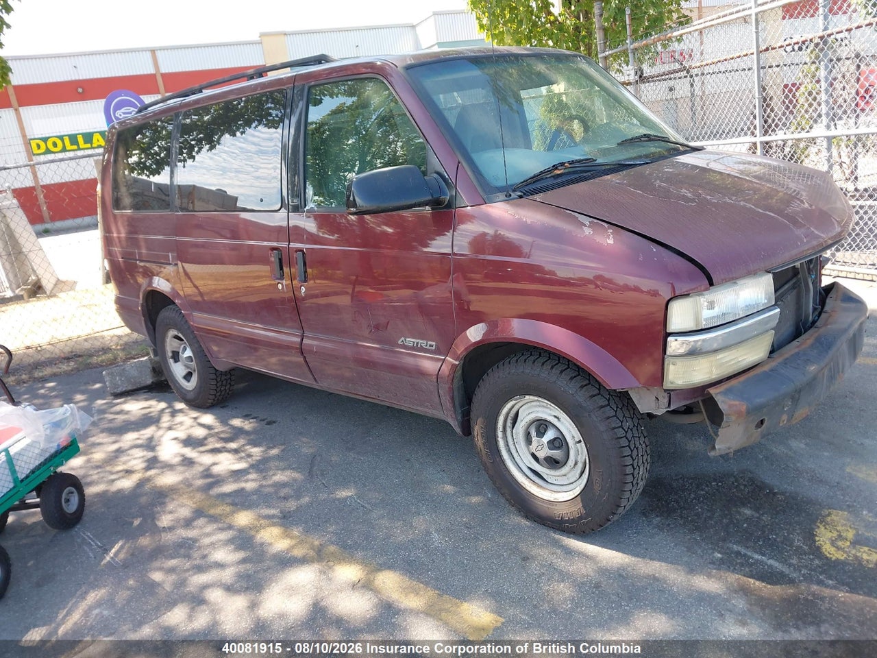 1GNDM19W41B132453 · 2001 CHEVROLET ASTRO