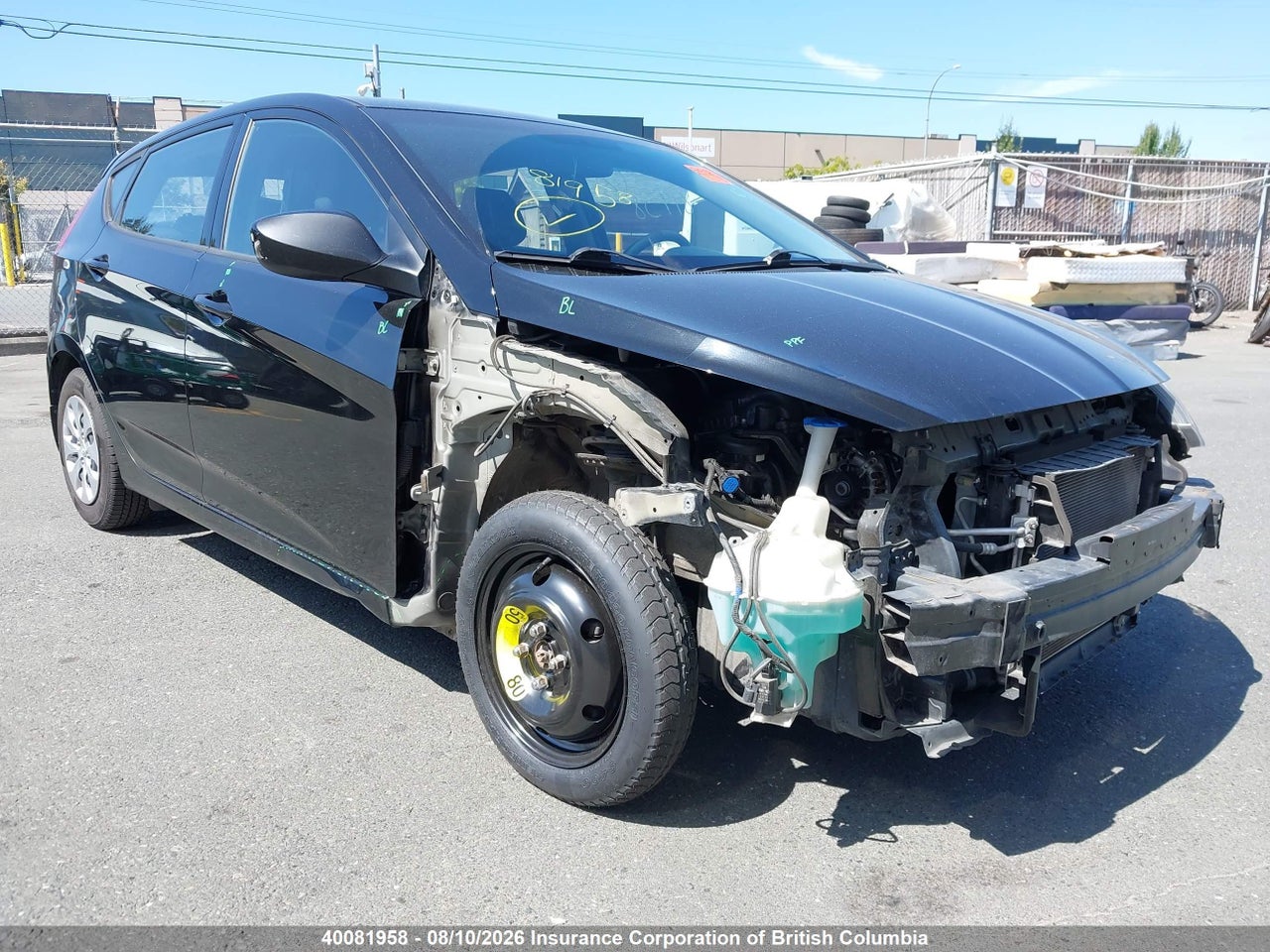 KMHCT5AE1FU228906 · 2015 HYUNDAI ACCENT GL