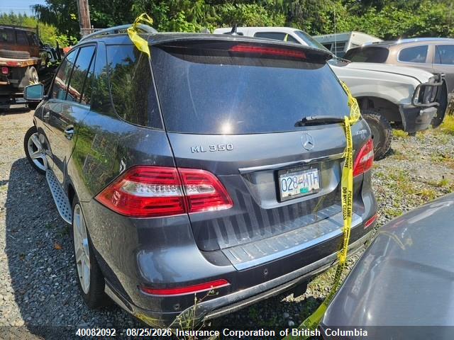 4JGDA2EB0EA431987 · 2014 MERCEDES BENZ ML 350 BLUETEC 4MATIC · 3/10