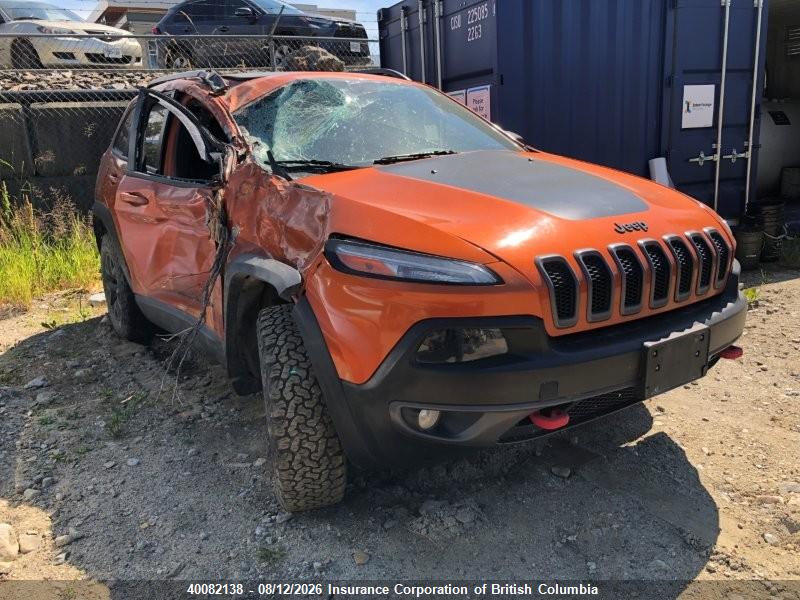 1C4PJMBS0FW509562 · 2015 JEEP CHEROKEE TRAILHAWK