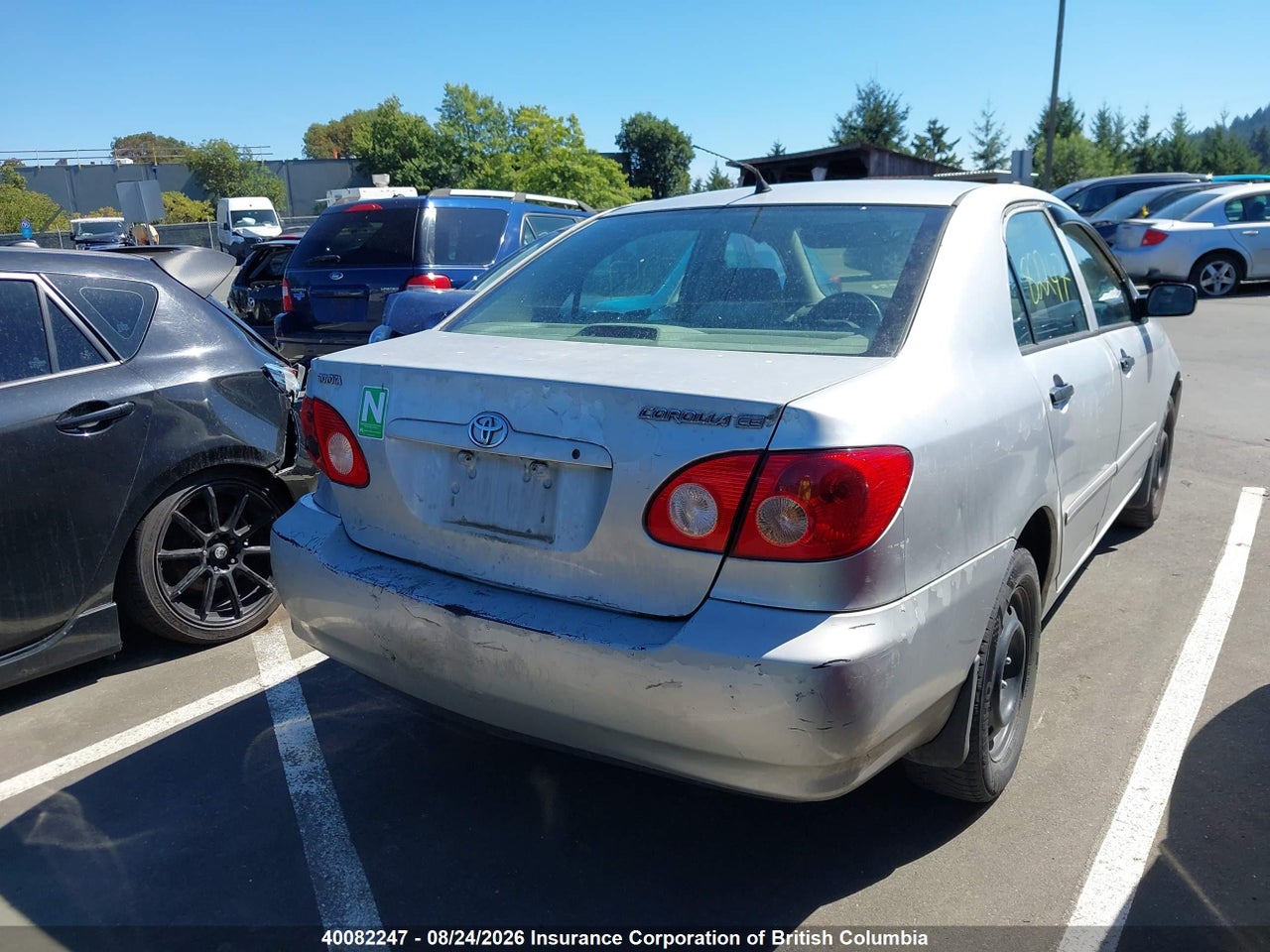 2T1BR32E35C863364 · 2005 TOYOTA COROLLA CE/LE/S · 4/20
