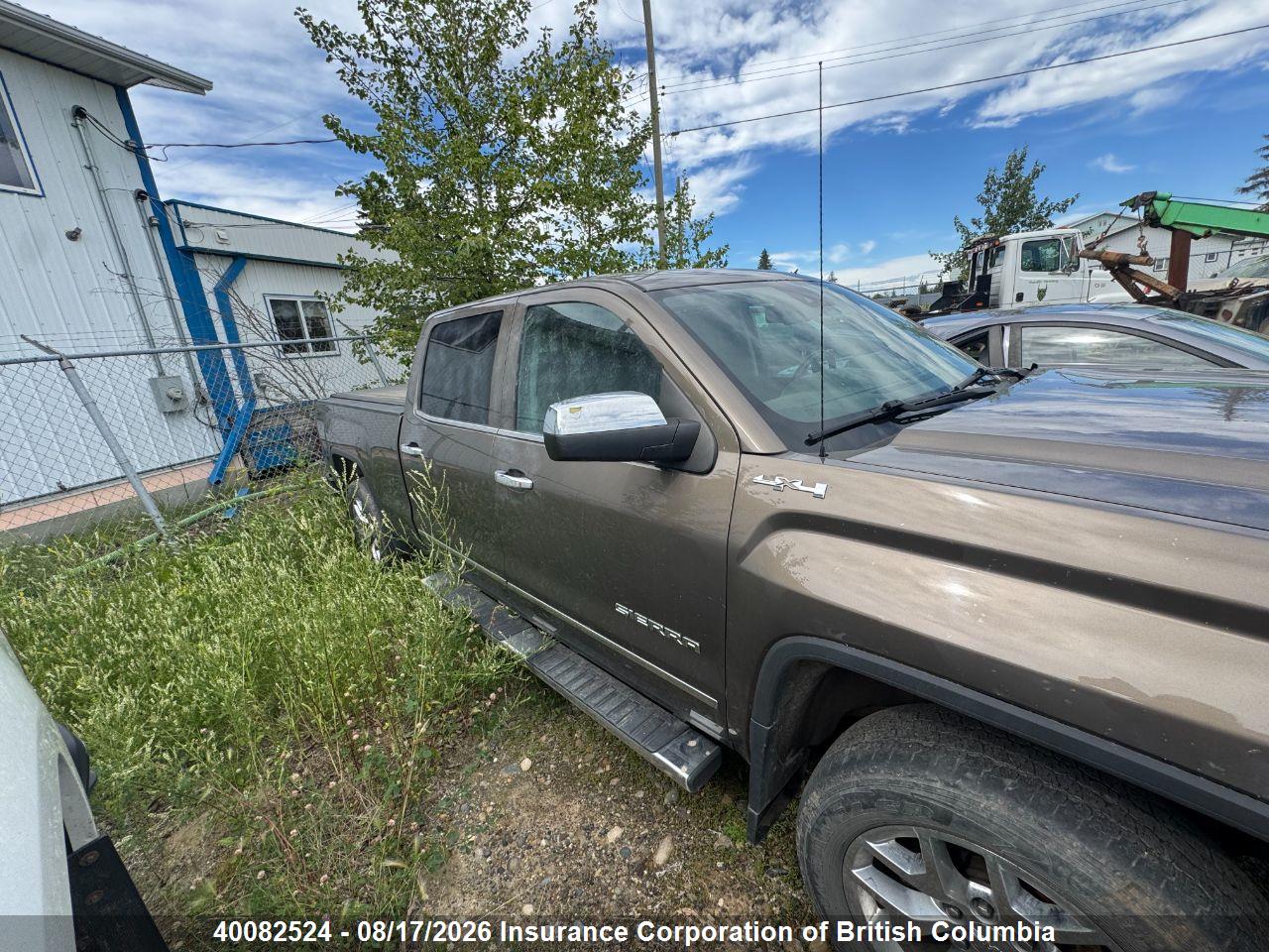 3GTU2VEC4EG560053 · 2014 GMC SIERRA K1500 SLT