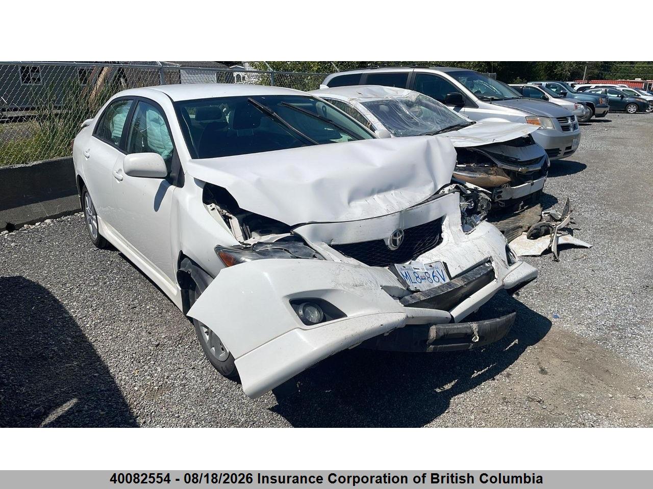2T1BU40E19C085952 · 2009 TOYOTA COROLLA S/LE/XLE