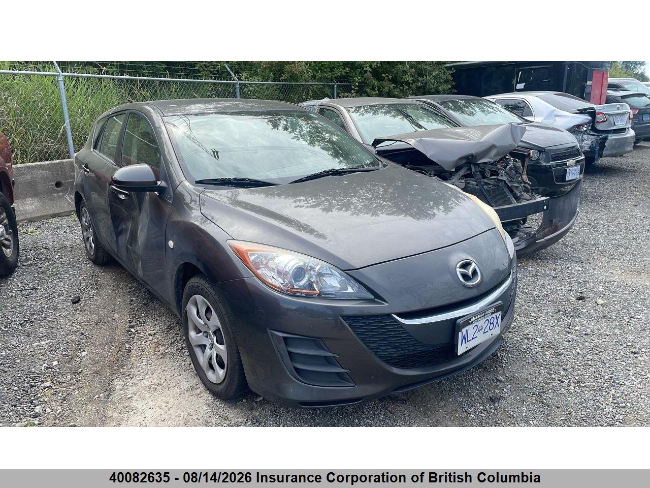 JM1BL1HF9A1186325 · 2010 MAZDA 3 I