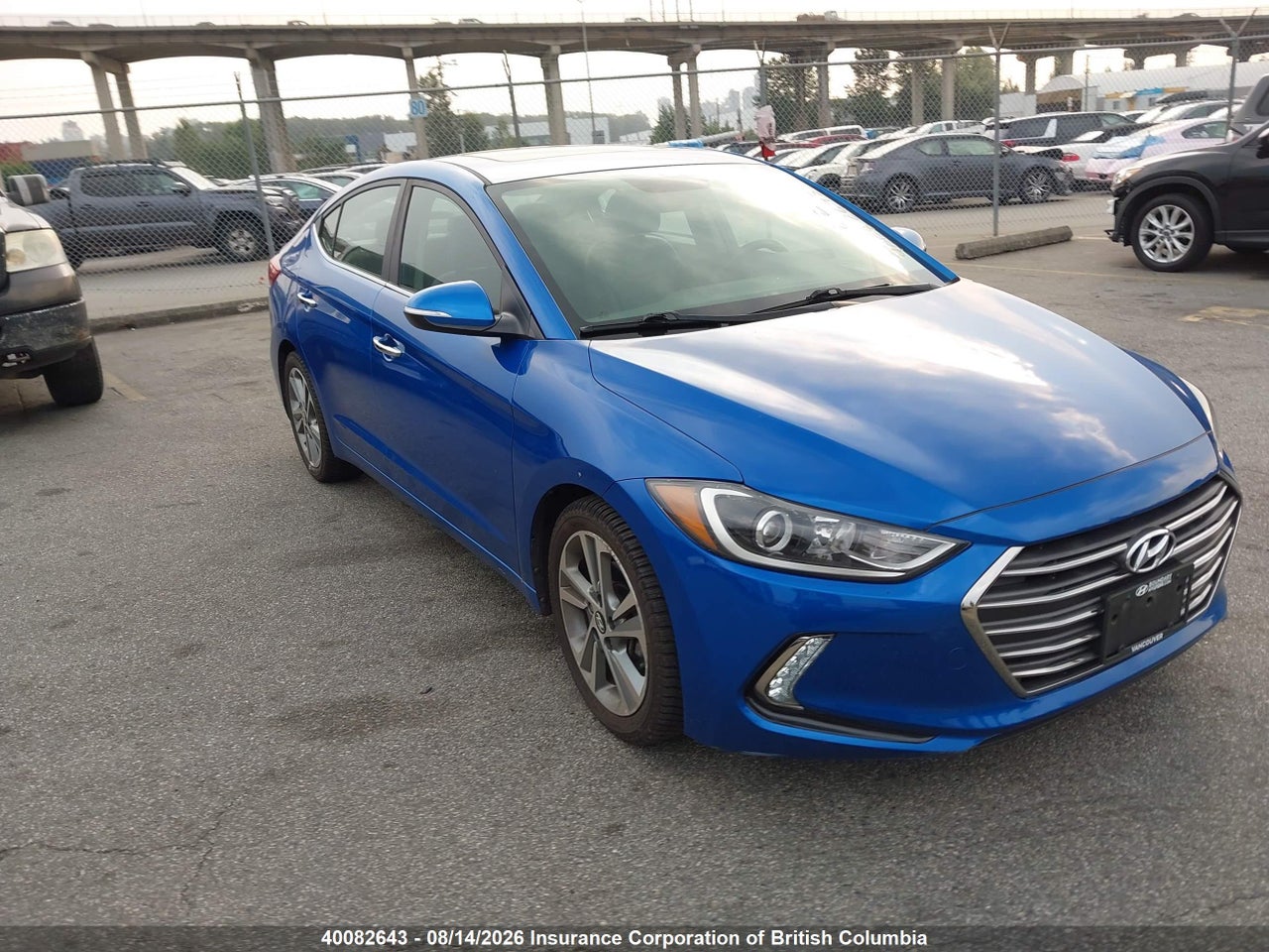 KMHD84LFXHU173980 · 2017 HYUNDAI ELANTRA SE/VALUE/LIMITED