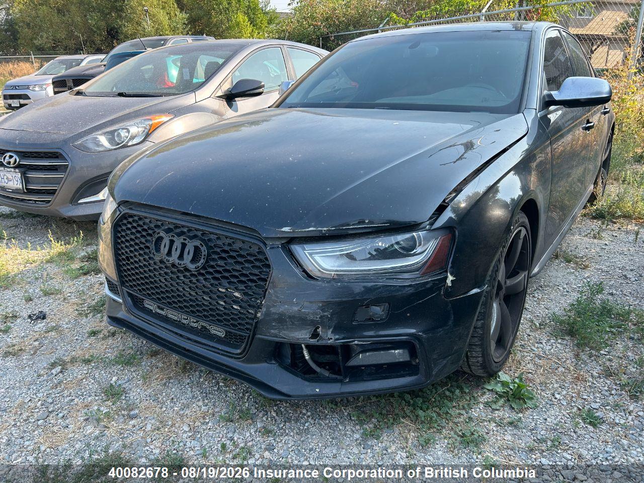 WAUFGCFL1DA246030 · 2013 AUDI S4