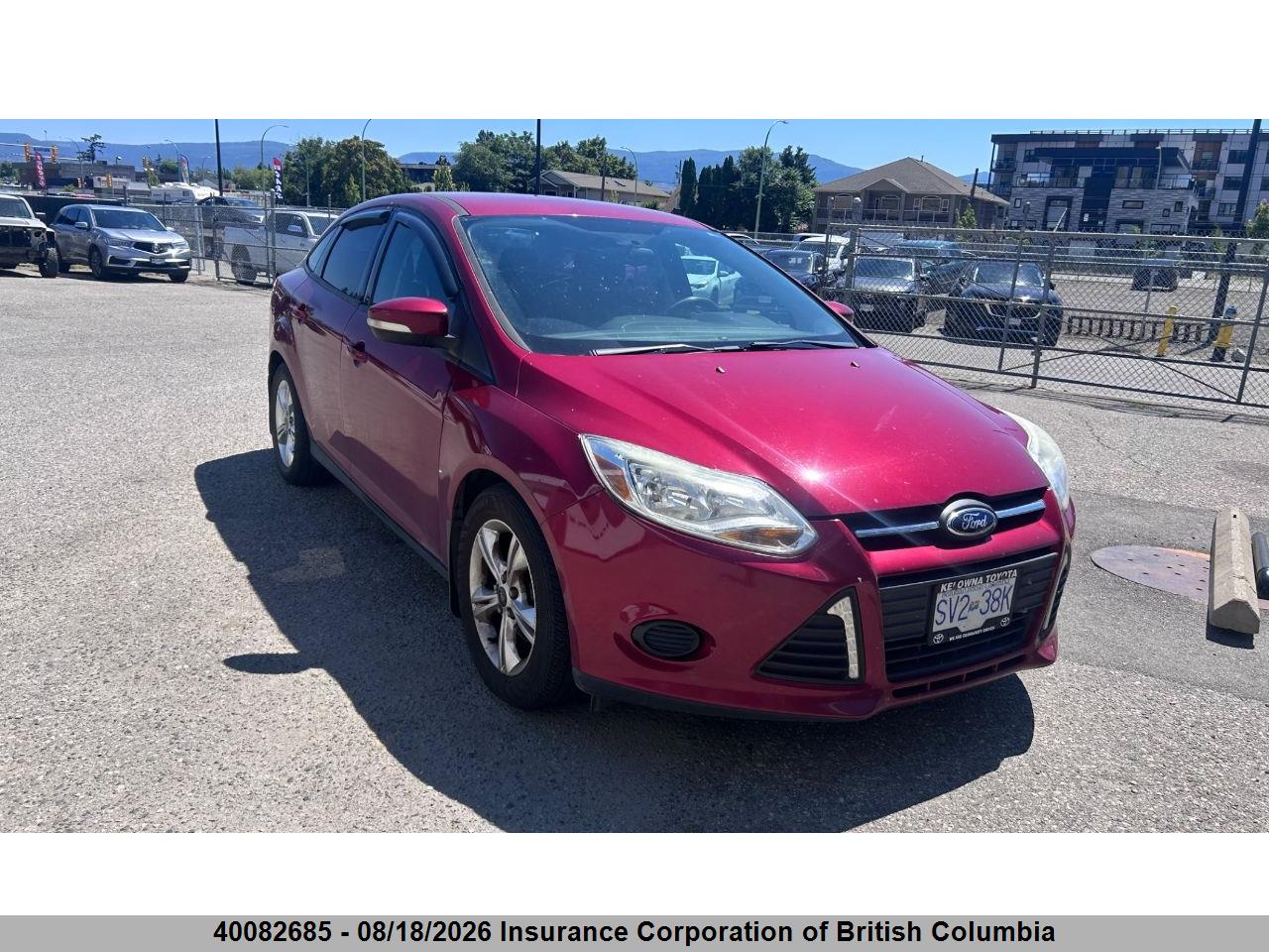 1FADP3F25DL299129 · 2013 FORD FOCUS