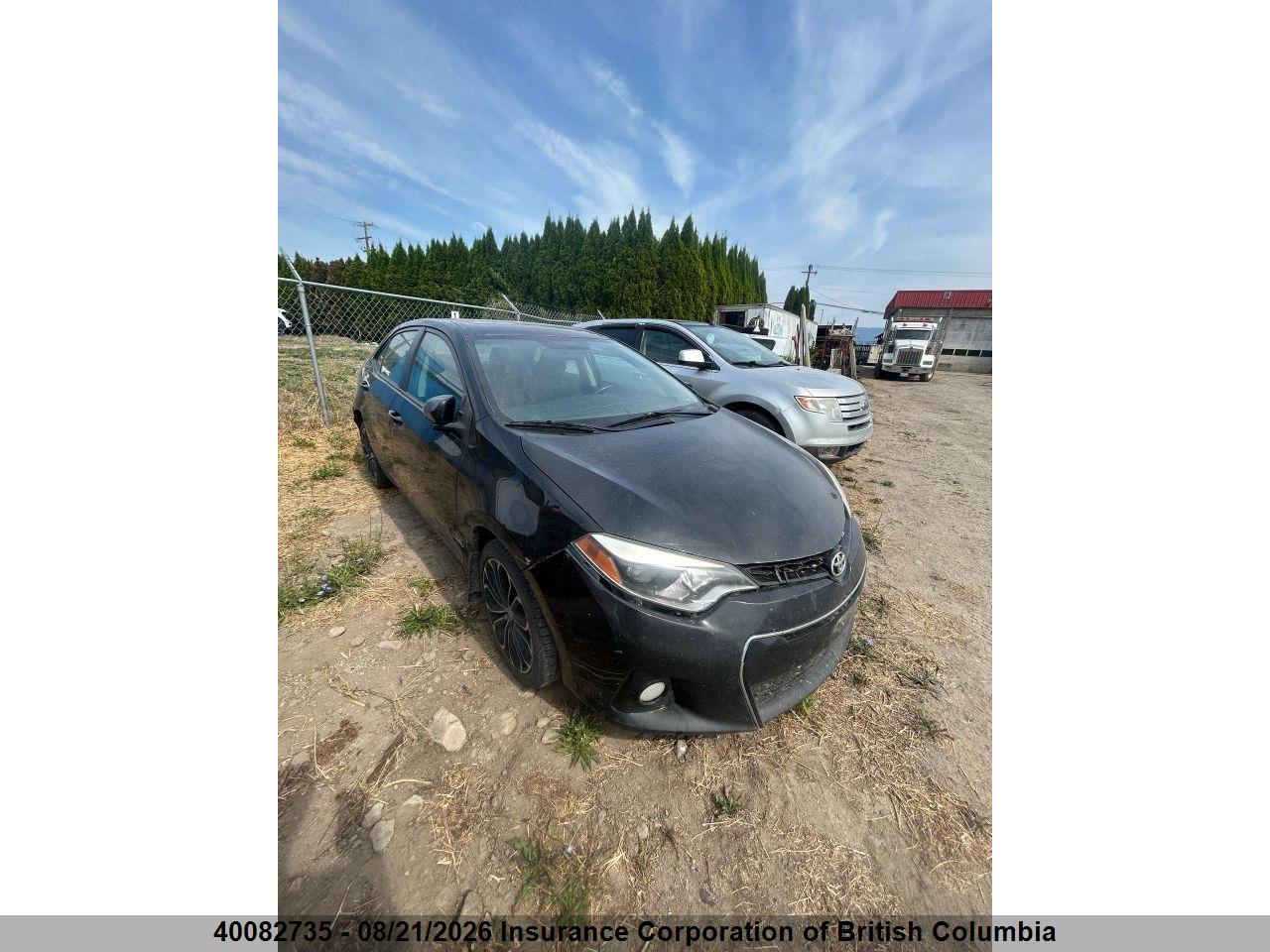 2014 TOYOTA COROLLA S