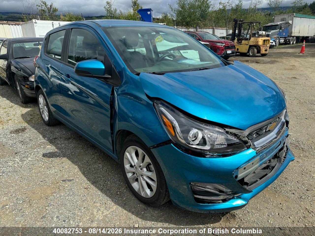 KL8CD6SA5LC459692 · 2020 CHEVROLET SPARK