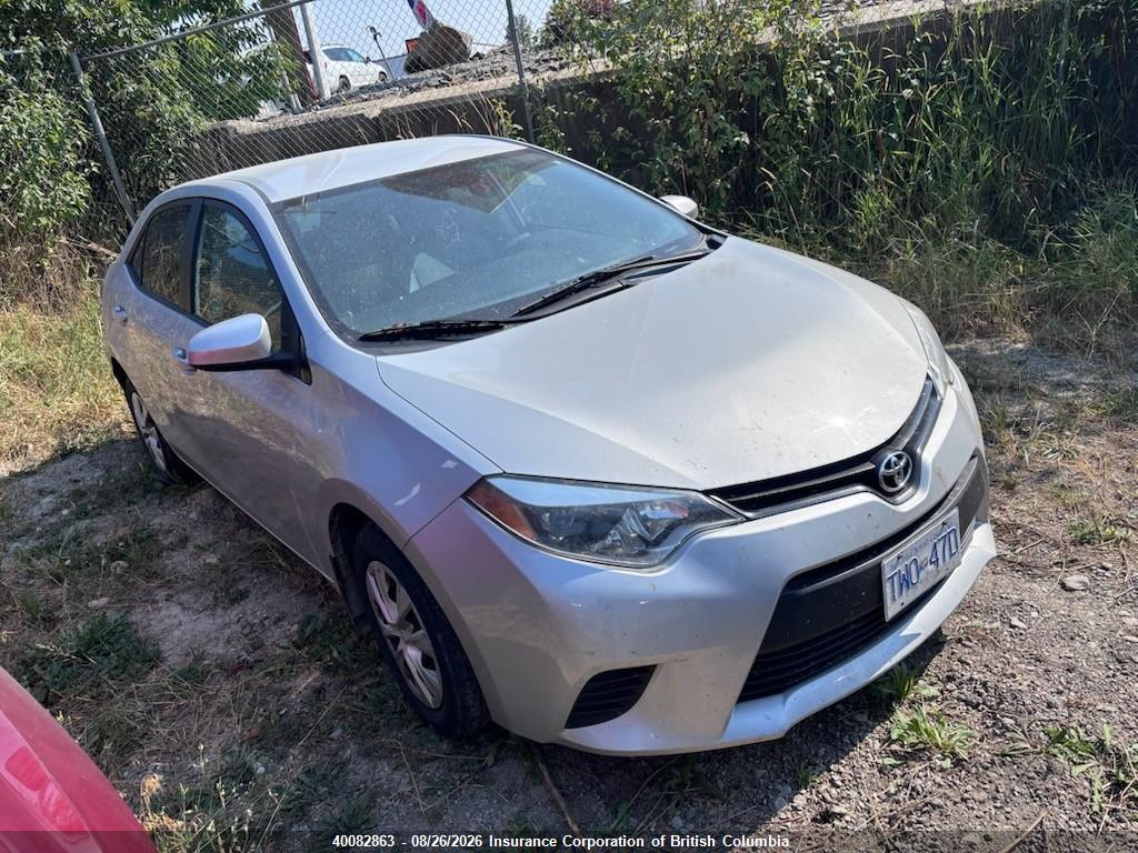 2016 TOYOTA COROLLA L/LE/LE PLS/PRM/S/S PLS