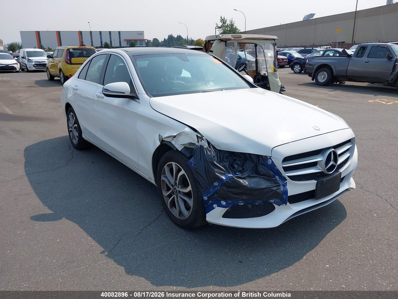 55SWF4KB0HU228722 · 2017 MERCEDES BENZ C 300 4MATIC
