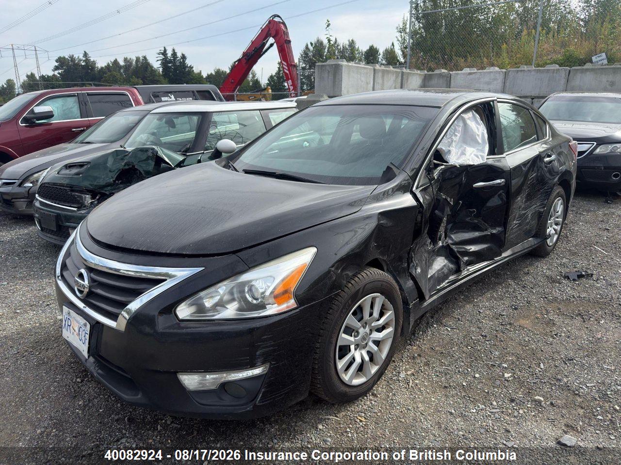 1N4AL3APXDN464565 · 2013 NISSAN Altima 2.5/S/SV/SL